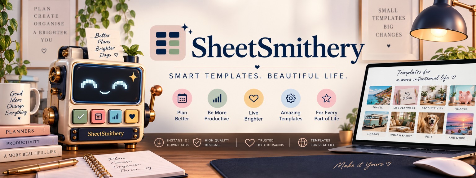SheetSmithery digital product studio