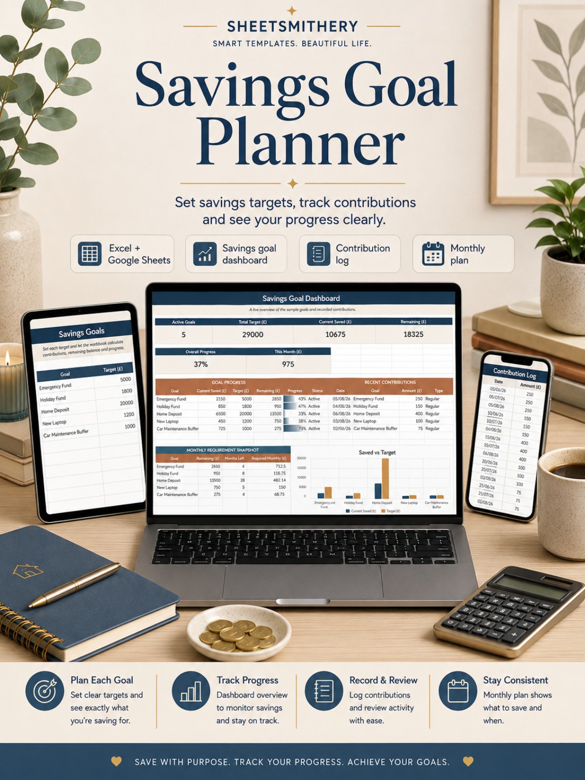 Savings Goal Planner