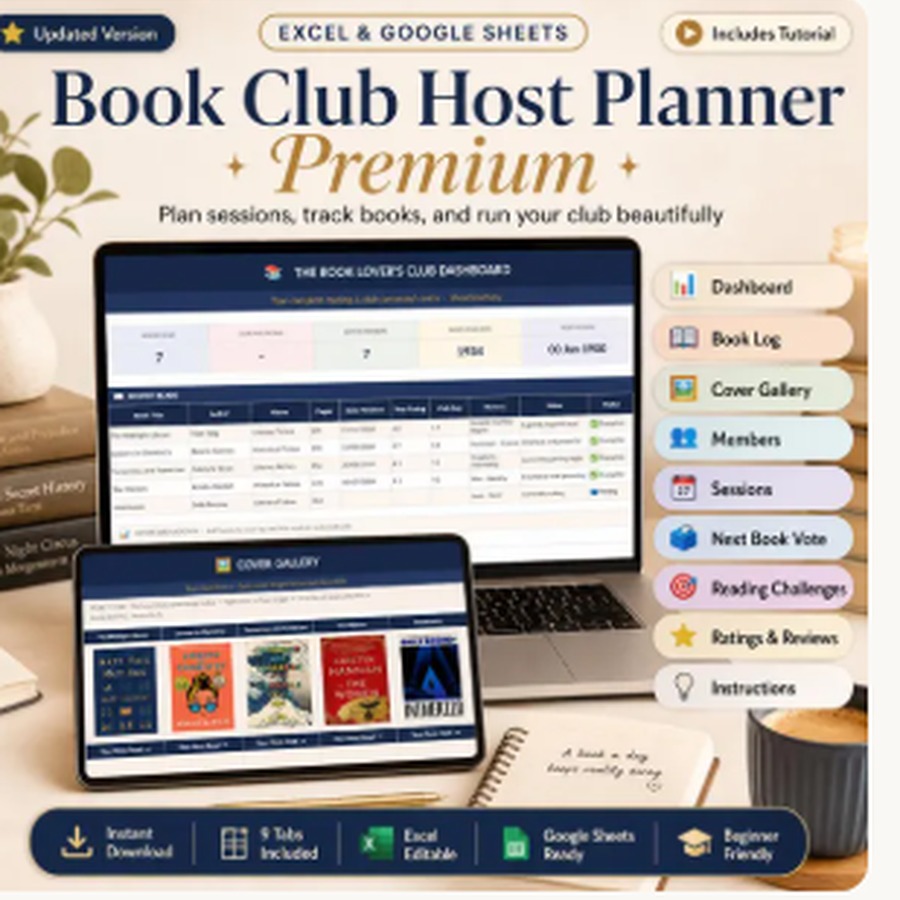 Book Club Host Planner