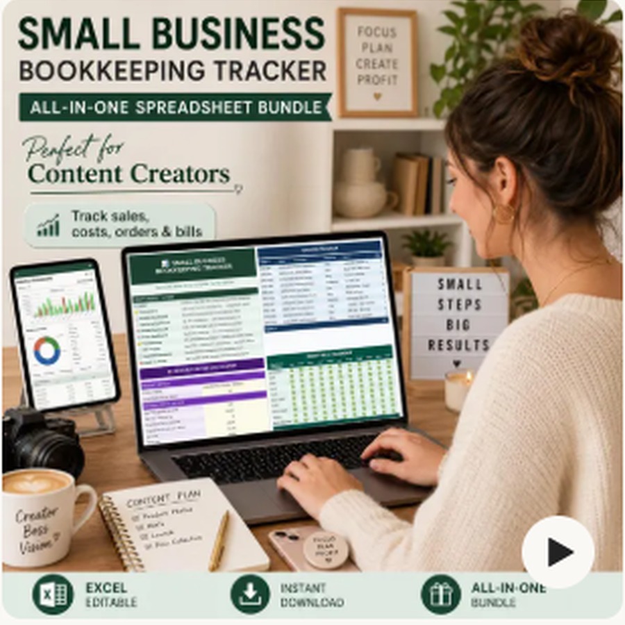 Small Business Spreadsheet Bundle